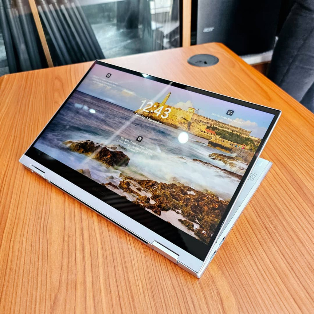 HP EliteBook x360 in use